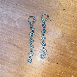 Givenchy dangly earrings.